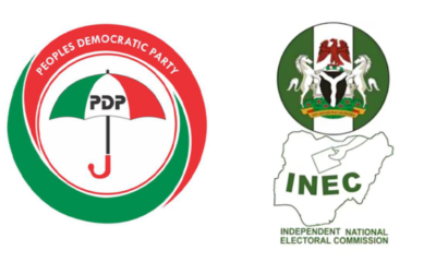 INEC Rejects PDP NEC Meeting Notice Over Procedural Breach