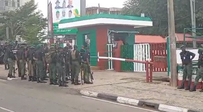 PDP Secretariat Under Heavy Guard For NEC Session