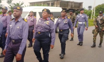 NNS Pathfinder Conducts Navy Route March In Rivers