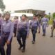 NNS Pathfinder Conducts Navy Route March In Rivers