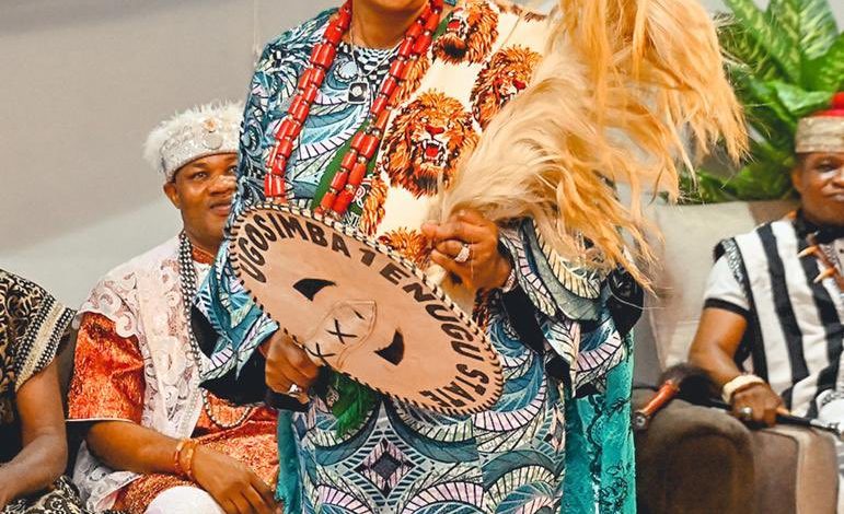 JUST IN: Remi Tinubu Bags Chieftaincy Title In Enugu [PHOTOS]
