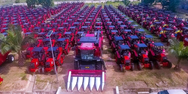 President Tinubu Launches 2,000 Tractors For Agri-Drive