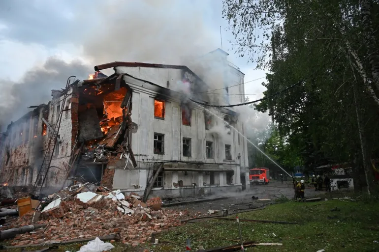 Russia's "Most Powerful" Kharkiv Attack Kills 3