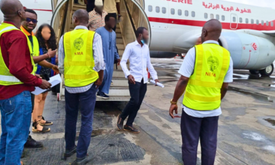 NEMA Receives 104 Nigerians Repatriated From Algeria