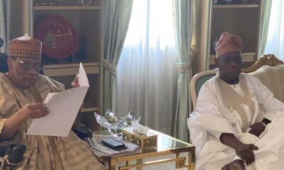 Obasanjo, Babangida Meet