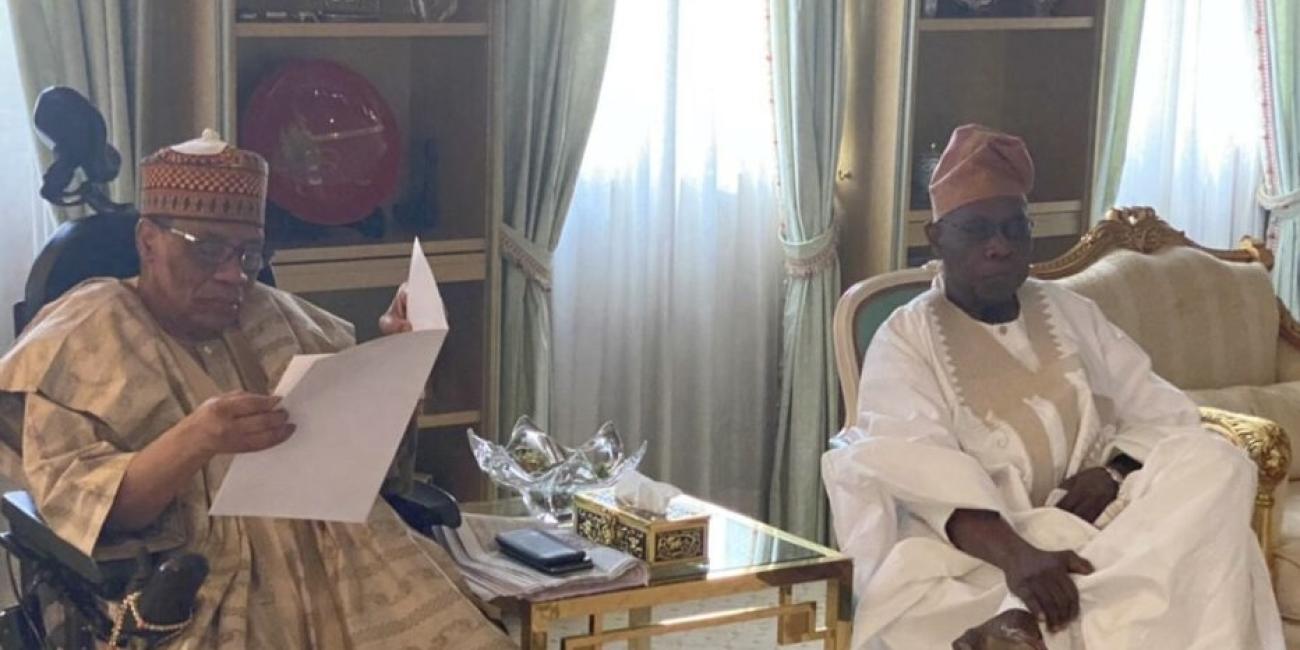 Obasanjo, Babangida Meet